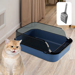 Cat Litter Box Pet Supplies Cat Sand Box Anti Splashing Cat Litter Container Large Kitten Toilet for Indoor Cats Small Animals