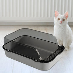 Cat Litter Box Pet Supplies Cat Sand Box Anti Splashing Cat Litter Container Large Kitten Toilet for Indoor Cats Small Animals