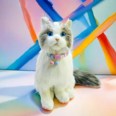 New Anti-Choke Adjustable Cat Collar Pet Colorful Geometric Collar Cat Dog Rabbit Neck Chain Cross-Border Wholesale