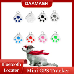 GPS Locator Key Finder Mini Tag Cat Tracker Anti-lost Wallet Alarm Pets Dog Kids Luggage