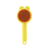 Pet Hair Removal Cleaning Brushing Comb One Click Cat Comb Massage Pet Beauty Cat Dog Floating Hair Massage Pet Comb