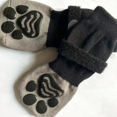 Anti Slip Socks Dog Boots 4Pcs Paw Protector with Adjustable Straps for Small Medium Large Dogs Dog Shoes Botas Para Perros