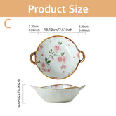 5 Inch Japanese Ceramic Rice Bowl Set 1-4 Pcs Heat-resistant Dessert Snack Bowl Microwave Safe Kitchen Noodle Bowl Tableware Set