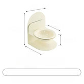 Adjustable height pet slow food bowl ceramic cat and dog bowl with elevated dogfood bowl rackbracket universalfor catwater bowls