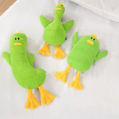 Dog Plush Toy Duck: Chew-Resistant, Squeaky Sound, Companion for Sleeping, Soft Pet Play Toy for Dogs