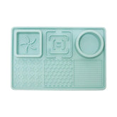 Dog Cat Tableware Anti-choking Bowl Food Grade Organosilicon Multifunctional Slow Mat Licking Mat ith Suction Cup Pets Supplies