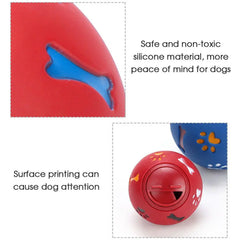 Pet Training Non-toxic Interactive Pet Toys Automatic Dog Treat Ball Pet Treat Balls Leakage Food Ball Food Dispenser