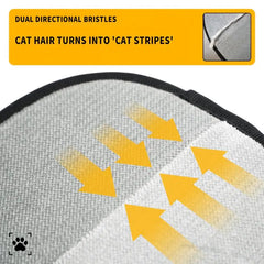 Animal hair glove Electrostatic gloves Two-way brush pet hair removal glove for cats dogs clothes furniture electrostatic