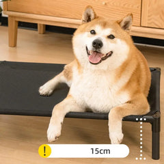 Elevated Dog Cooling Bed Summer Breathable Indoor/Outdoor Camping Dog Bed Removable Elevated Beds for Pets Supplies Kennel
