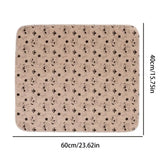 Washable Reusable Pee Pads for Dogs Cats Quick Absorbent Pet Training Mat Waterproof Liner for Crate Playpen Travel Grass Tray