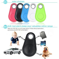 Mini GPS Trackers Smart Dog Pets Bluetooth 4.0 GPS Tracker Anti-lost Alarm Tag Wireless Child Bag Wallet Key Finder Locator