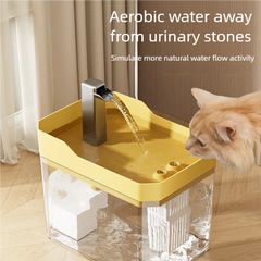 Automatic 1.5L Pet Water Fountain Filter Mute Cat Bowl Dispenser for Dog and Cat Water Feeding Supplies Ultra Quiet Pet Drinker