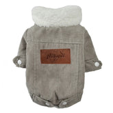 Autumn Winter Pet Dog Clothes For Small Medium Dogs Warm Coat Jacket Thicken Fleece Coat Chihuahua Yorkies Clothes Pets Clothing
