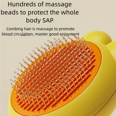 Pet Dog Brush Cat Comb Self Cleaning Hair Remover Brush Dogs Cats Grooming Tools Pets Dematting Comb Accessories High Efficiency