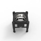 Height Adjustable Dog Bowls No Spill Raised Pet Elevated Water Bowl Non-Slip Puppy Cat Slow Water Feeder 2.2L/75oz