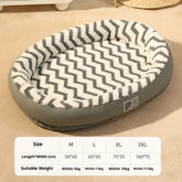 Orthopedic Memory Foam Dog Bed Machine Washable Removable Cover Supportive Mattress for Small Medium Large Dogs Cats Pets