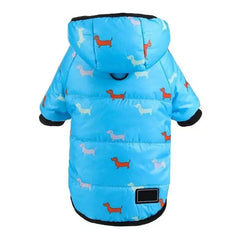 Dog Cat Coat Jacket Autumn and winter pet clothing, Teddy bichon frise fleece, thickened and comfortable warm clothes, pet cat a