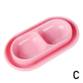 Pet Feeding Double Bowls Plastic Anti Ants Food Water Feeder For Dogs Cats Puppy Automatic Dog Feeder Dispenser Karate for Ants