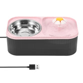 3L Pet Water Fountain Automatic Cat Food Bowl Filter Pet Drinking Dispenser USB Electric Mute for Cat Dog Smart Filter Fountain