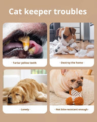 Dog Toy Bottle Sound Chew Ball Pet Toys Interactive Ball For Big Dog Small Dog Pet Training Tennis Bottle Pet Supplies