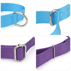 Martingale Collar for Dogs,Dog Collar with Durable Metal Buckle Adjustable Nylon Pet Collars Prevent Slipping Out Puppy Collars