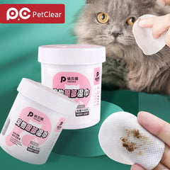 PetClear Pet Eye Wipes 200 pieces - Pet Eye Care Wet Wipes for Dogs And Cats