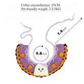 Cat Collar Knitted Fashion Pet Costume Party Prop Festivals Cute Pet Collar Scarf Bandana for Pet Cat Dogs Puppy