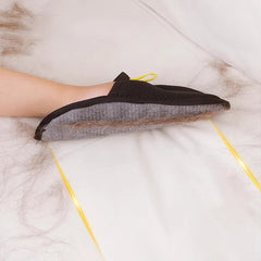 Pet Hair Remover Mitt Pet Grooming Gloves Deshedding Brush Glove for Dog Cat Rabbit with Long/Short/Curly Hair