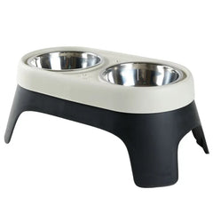 New Dog elevated Feeder anti knock stainless steel raised dog bowl elevated bowls for dog cat bowl