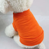 Pure Cotton Dog Shirts Puppy Blank Clothes for Small Medium and Large Dogs Soft Thin T-Shirt Doggy Vest Cat Bottoming T Shirts