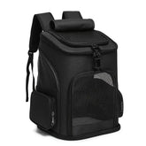 Pet Supplies Out Puppy Backpack Expandable Pet Bag Large Capacity Breathable Portable Cat Backpack Foldable Dog Bag
