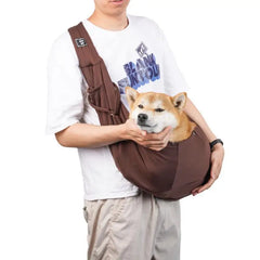 Breathable Foldable Pet Carrier Bag Large Capacity Lightweight Dog Cat Travel Backpack Portable Shoulder Sling for Pets