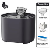 2.2L Intelligent Cat Water Fountain,Pet Water Dispenser With Filter,Dog Drinking Fountain For Cats,Ultra Quiet Water Pump