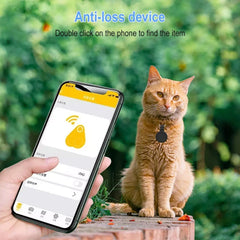 Mini GPS Bluetooth Tracker Tag Key Finder & Child Pet Location Device Anti-Loss Tracker for Belongings, Kids, Pets