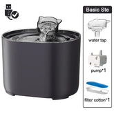 Cat Fountain Pets Water Fountain Cats Dispenser Auto Filter USB Electric Mute Cat Drinker Bowl Recirculate Filtring Drinker