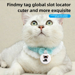 Bluetooth GPS Pet Tracker Waterproof Anti Lost Collar Device Real Time Tracking Wearable Locator For Dogs Cats Smart Finder