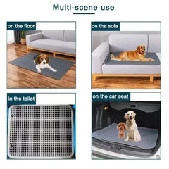 Dog Urine Pads Washable Reusable Anti Slip Pet Pee Pad Puppy Training Pad Pet Bed Urine Mat for Car Seat Cover Pet Supplies