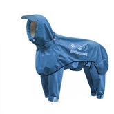 High-Quality Dog Clothes Pet Raincoat Snowsuit Waterproof Windproof Dog Coat Fully Wrapped Reflective Dogs Jacket Raincoat