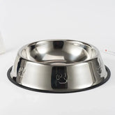 Pet Dog Cat Bowls Stainless Steel Feeding Feeder Water Bowl for Pet Dog Cats Puppy Outdoor Food Dish XS/S/M/L/XL/XXL mascotas