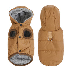 Warm Cats Hoodie Coat For Small Medium Cats Dog Winter Cozy Fleece Puppy Kitten Jacket Clothes Windproof Pet Pug Sphynx Costume