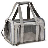 1PC Cat, Dog Carrier for Small Medium Cats Puppies up to 15 Lbs, Collapsible Travel Puppy Carrier