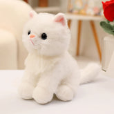 Simulation Cat Doll Gentle And Comfortable Lifelke Doll Stuffed Animal Cat Home Ornament Holiday Surprise Gift
