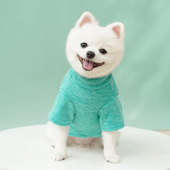 Leash Buckle Pet Clothing Autumn/Winter Dog Clothing Plush Cat Clothes Golden Retriever More Size Dog Labrador Bichon Supplies