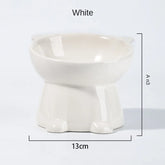 Black Cat Bowl Amazon Ceramic Cat Bowl Pet Bowl Pet Supplies Cat Bowl Dog Bowl Macaron Color New Cat and Dog Universal Pet Bowl