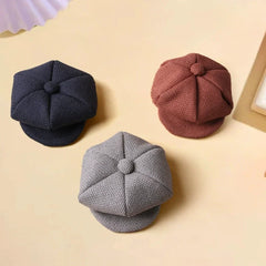 Pet Dress Up Accessories French Retro Dog Beret Hat Adjustable Pet Beret for Cats Male Dogs Gentleman's Hat Puppy Peaked Caps