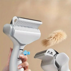 1PC Pet Hair Remover Brush for Dogs Stainless Steel Dog Hair Removal Brush Comb Grooming Tools Pets Dematting Comb