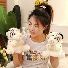 22cm Simulation Tiger Plush Toy Anime Stuffed Animal Soft Cute Gift for Christmas Or Thanksgiving