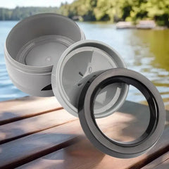 Portable Plastic Pet Dog Bowls No Spill Floating Design Non-Slip Cat Bowl Water Feeder Dry Mouth Support Pet Accessories
