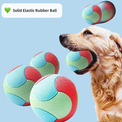 Bouncy Ball Toys Pet Dog Toys Bite Resistant for Small Medium Dogs Tooth Cleaning Ball Dog Chew Toys Pet Training Products
