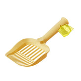 2-in-1 Long-Handle Cat Litter Scoop – Built-in Trash Bag, Sifting Design, Pet Waste Cleaner